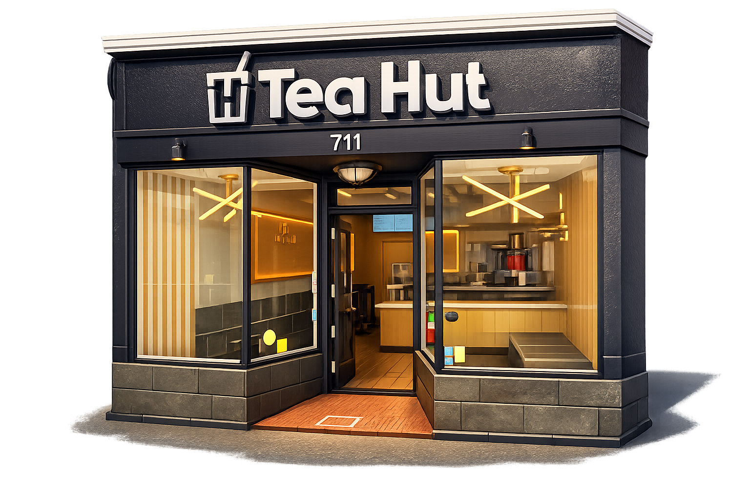 San Carlos Tea Hut storefront preview